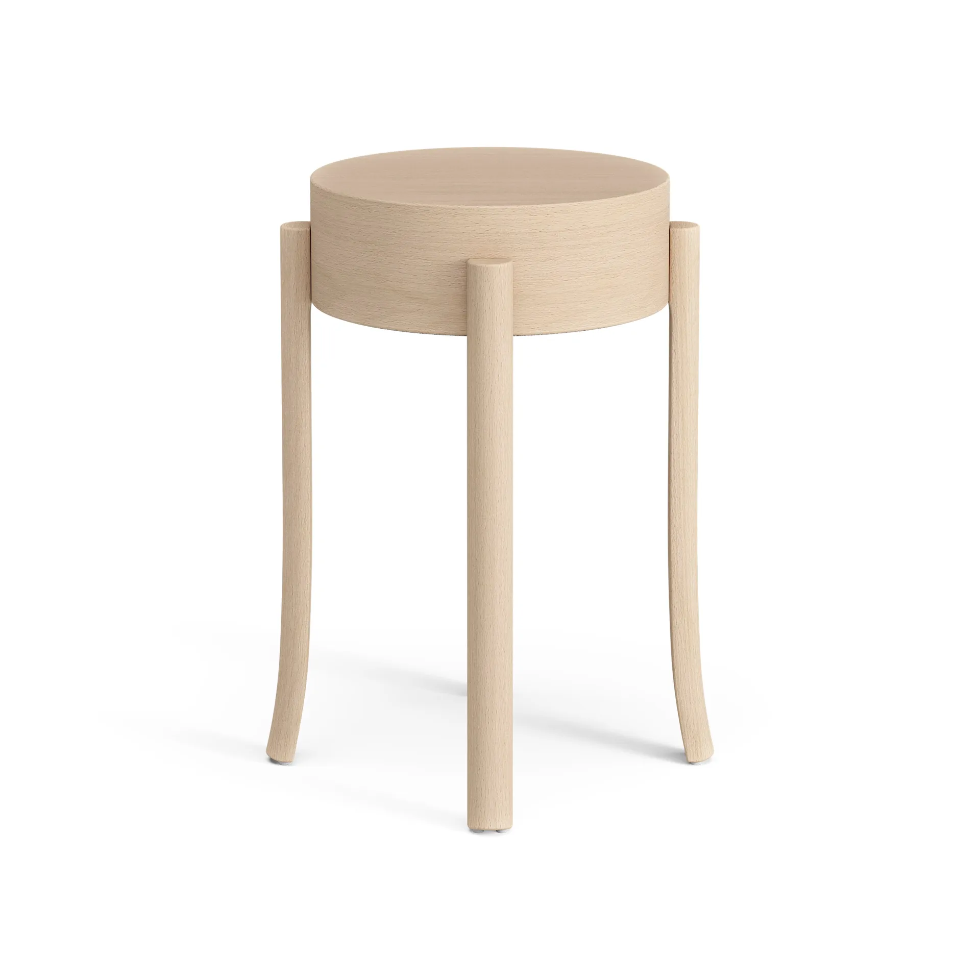 Sgabello Avavick, Faggio-laccatura naturale Swedese