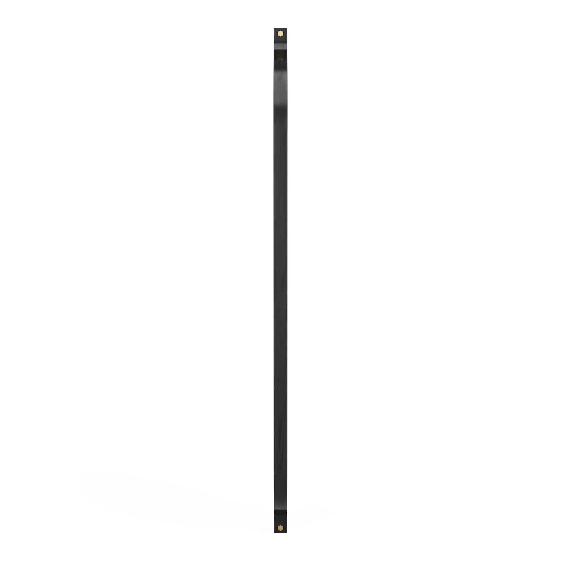 Specchio oblungo Comma 135 cm, Frassino mordente nero Swedese