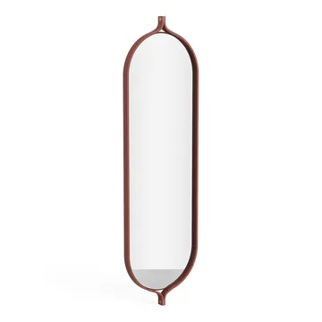 Specchio oblungo Comma 135 cm - Frassino rosso - Swedese