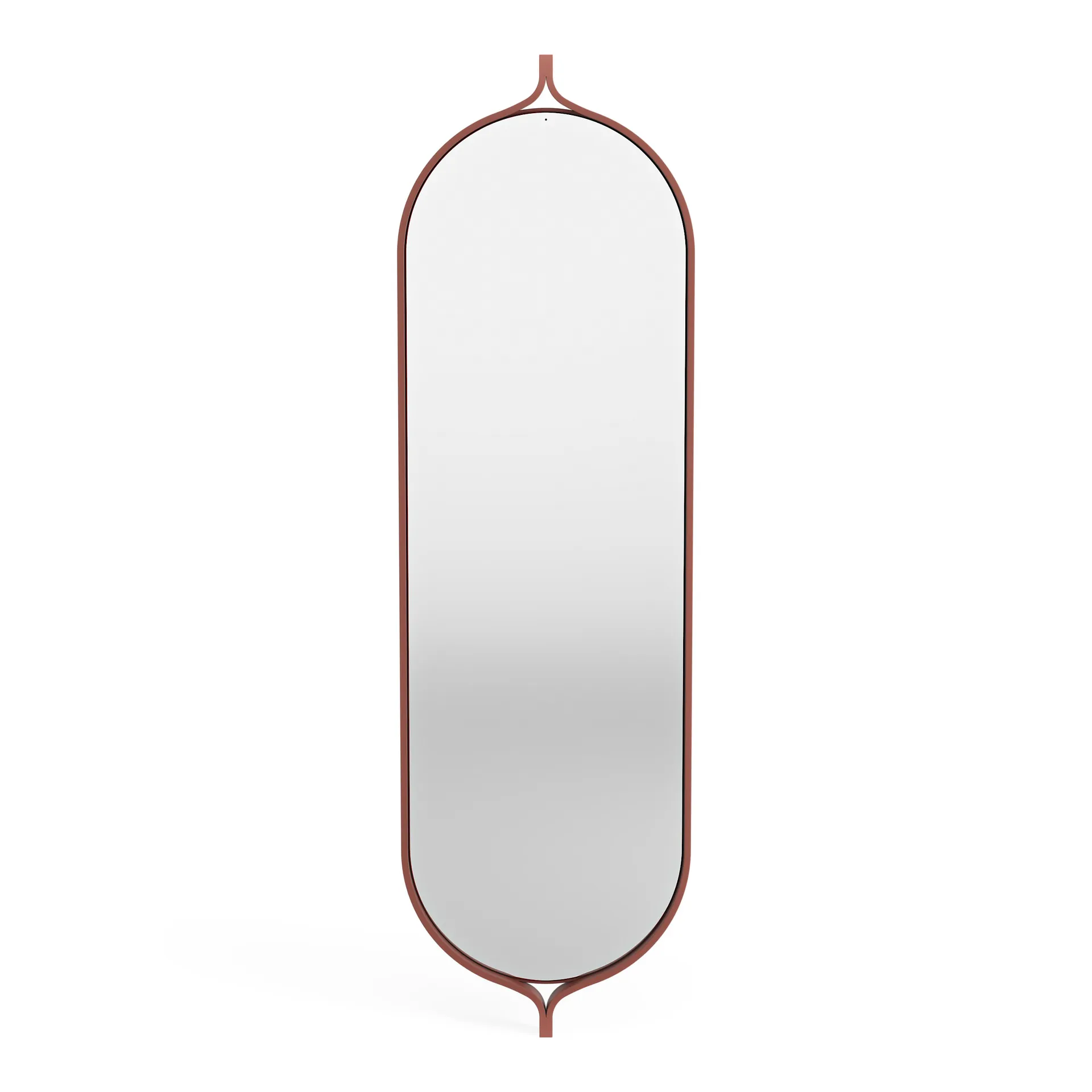 Specchio oblungo Comma 135 cm, Frassino rosso Swedese