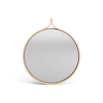 Specchio rotondo Comma Ø 40 cm - Frassino laccato - Swedese