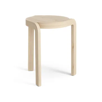 Spin sgabello rotondo H44 cm - Frassino laccato, Ø32x44 cm - Swedese