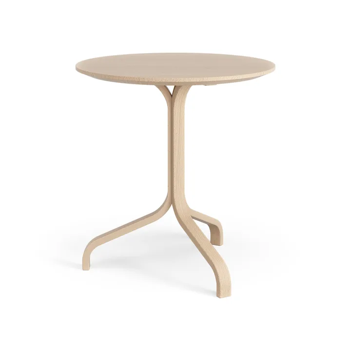 Tavolo Lamino Ø46x49 cm - Faggio laccato - Swedese