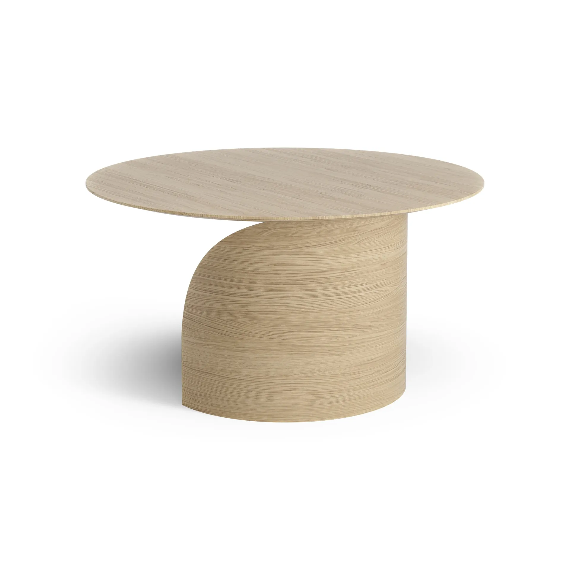 Tavolo Savoa H45 cm, Rovere laccato Swedese