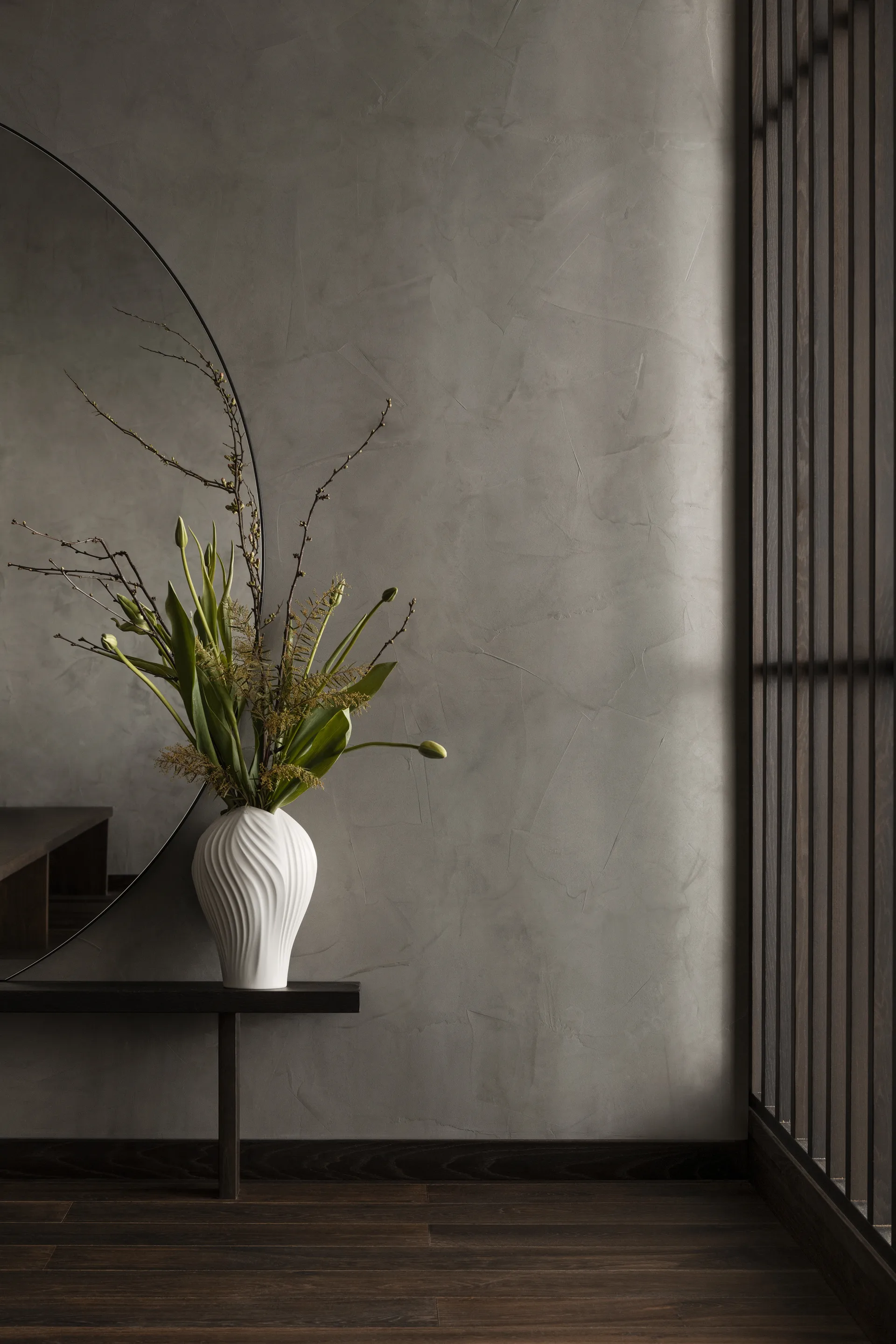 Vaso Anna grande 31 cm, Bianco Swedese