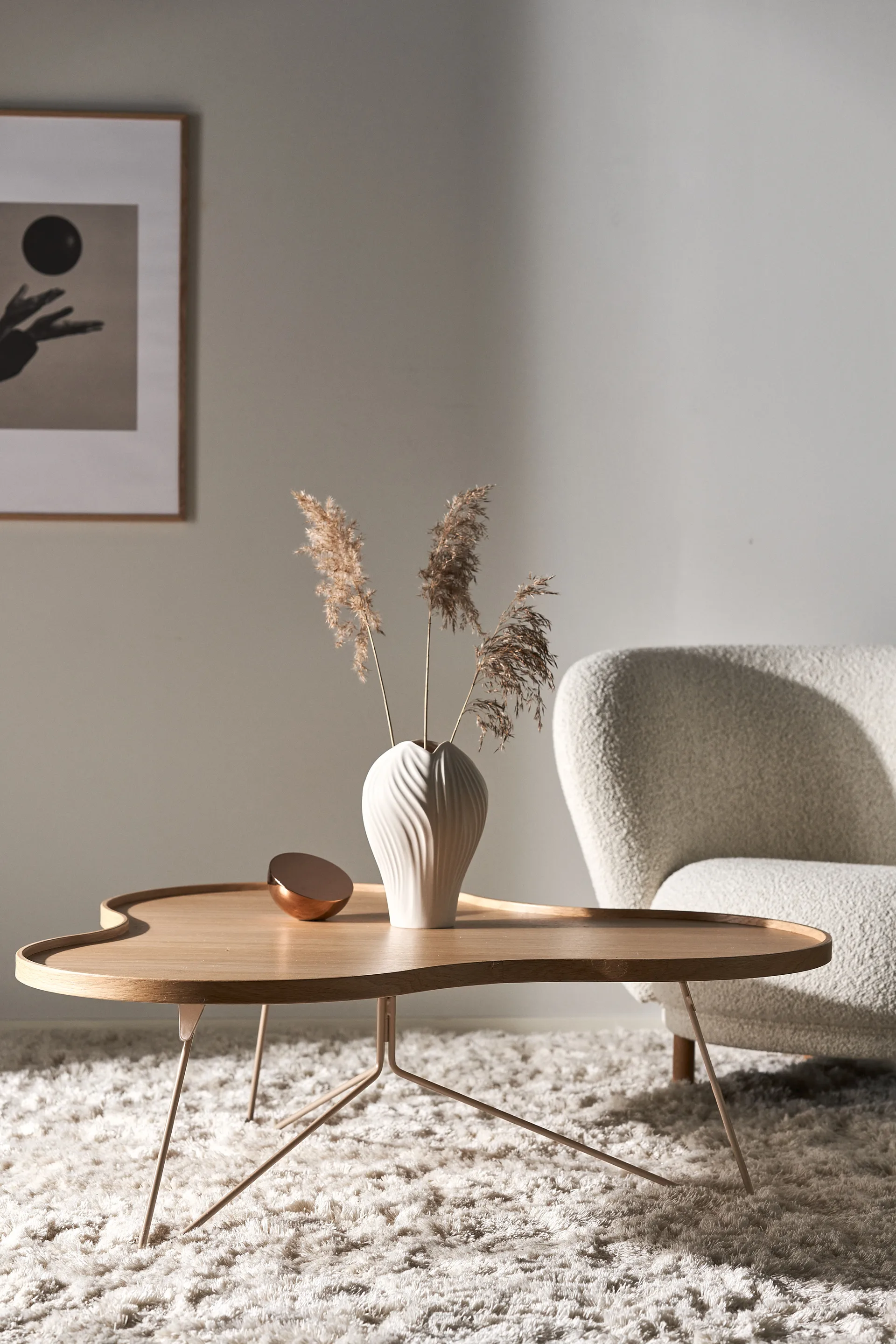 Vaso Anna piccolo 27 cm, Bianco Swedese