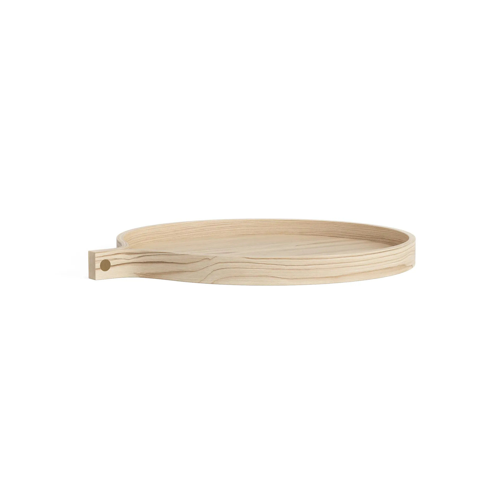 Vassoio Comma Ø 40 cm, Frassino laccato Swedese