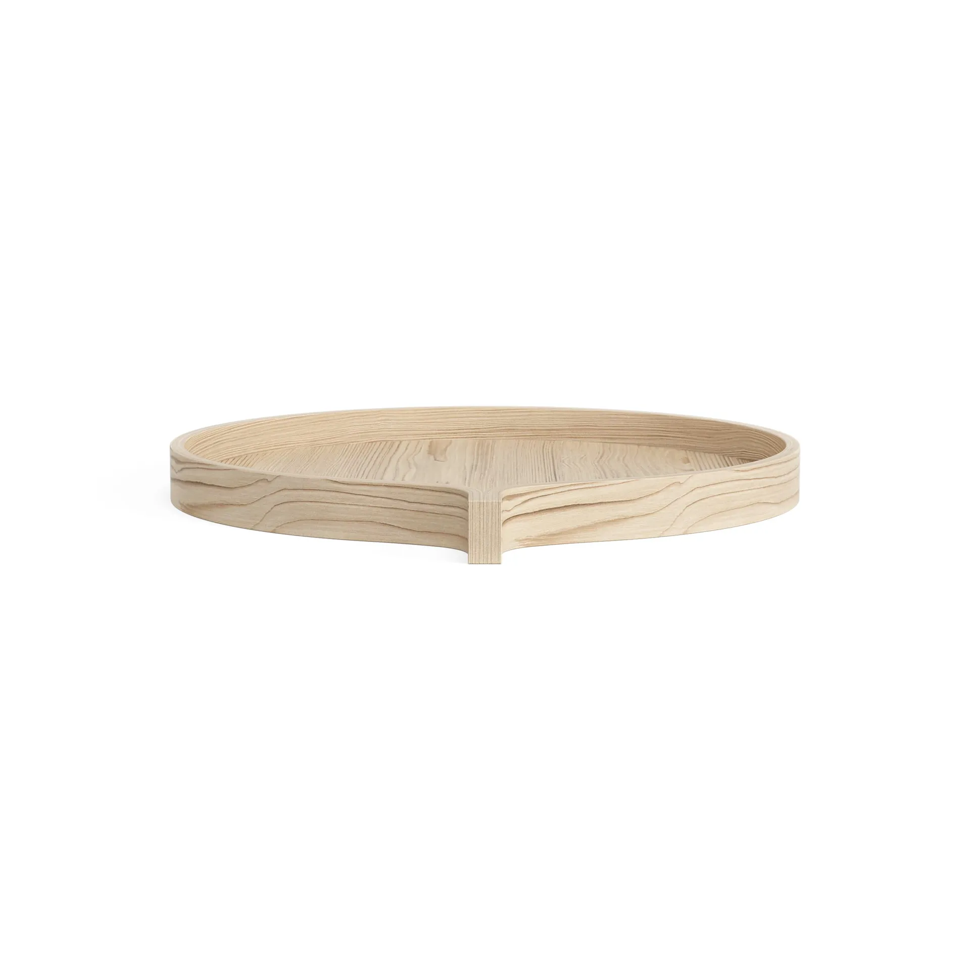 Vassoio Comma Ø 40 cm, Frassino laccato Swedese