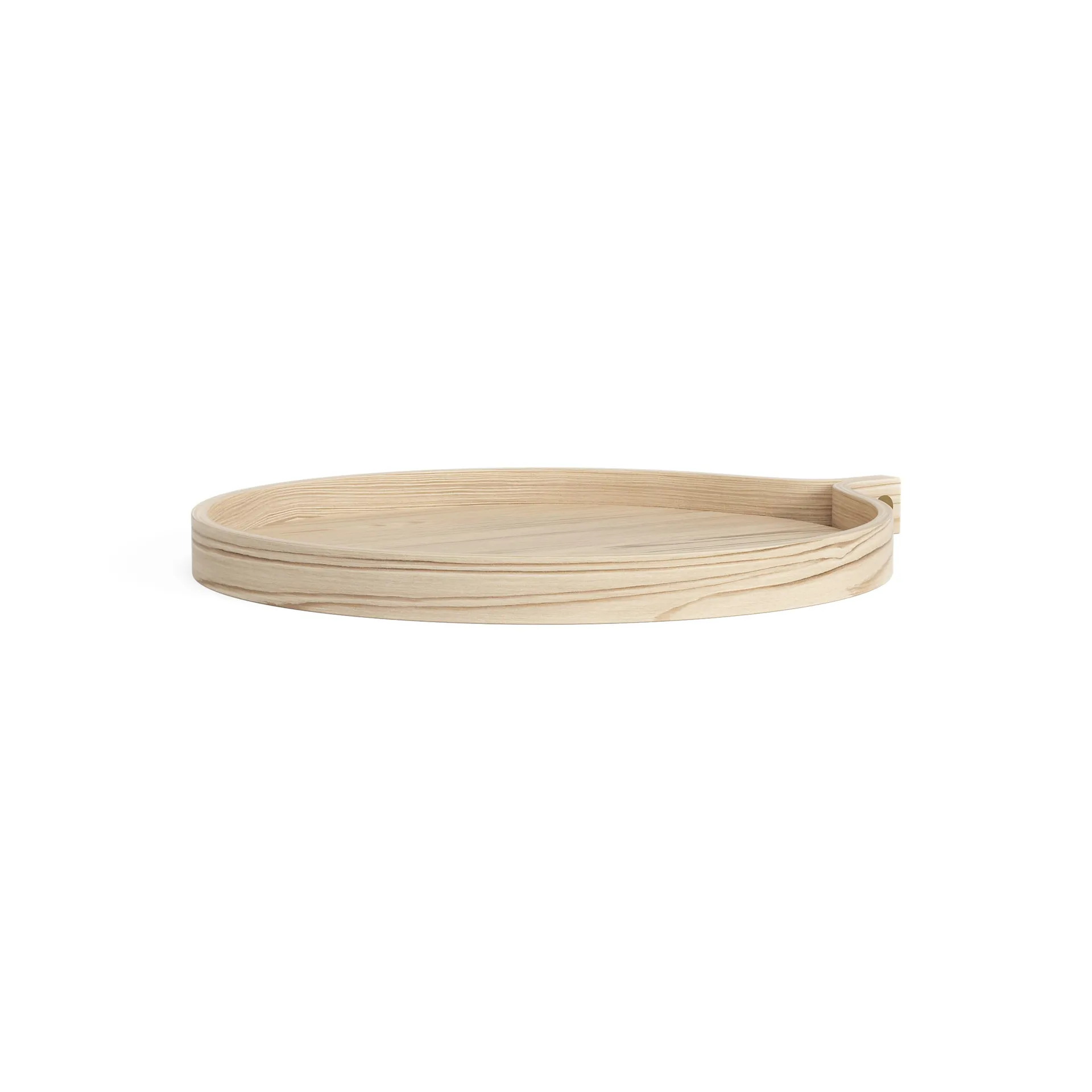 Vassoio Comma Ø 40 cm, Frassino laccato Swedese