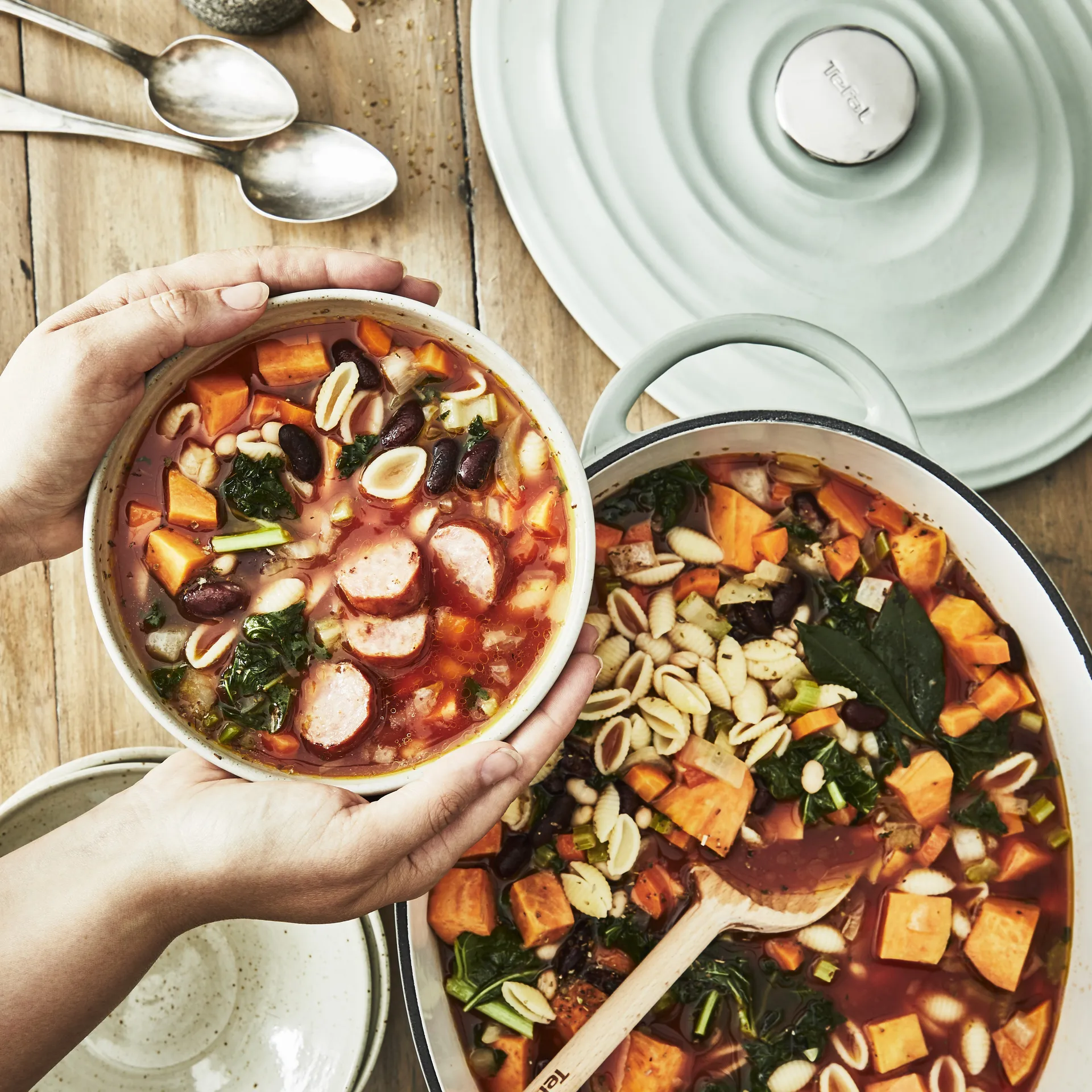 Casseruola ovale Tefal LOV 7,2 L, Verde Tefal