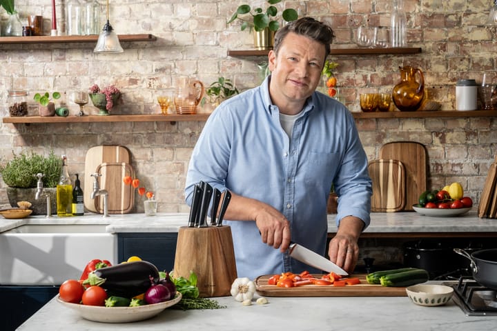 Coltello da bistecca Jamie Oliver 4 pezzi - Acciaio inossidabile - Tefal