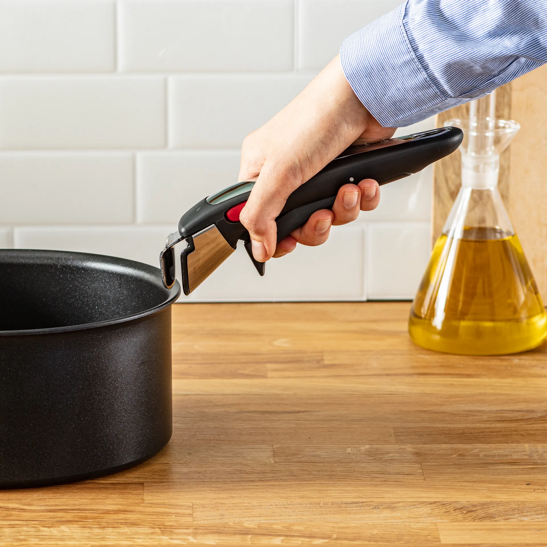 Manico Ingenio , Acciaio inossidabile Tefal
