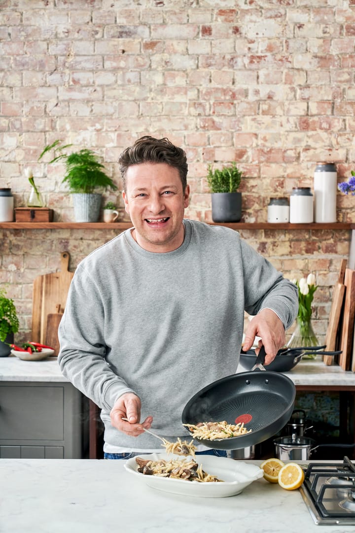 Padella anodizzata dura Jamie Oliver Quick & Easy da Tefal →