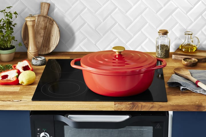 Pentola Air oval 5,7 l - Rosso - Tefal