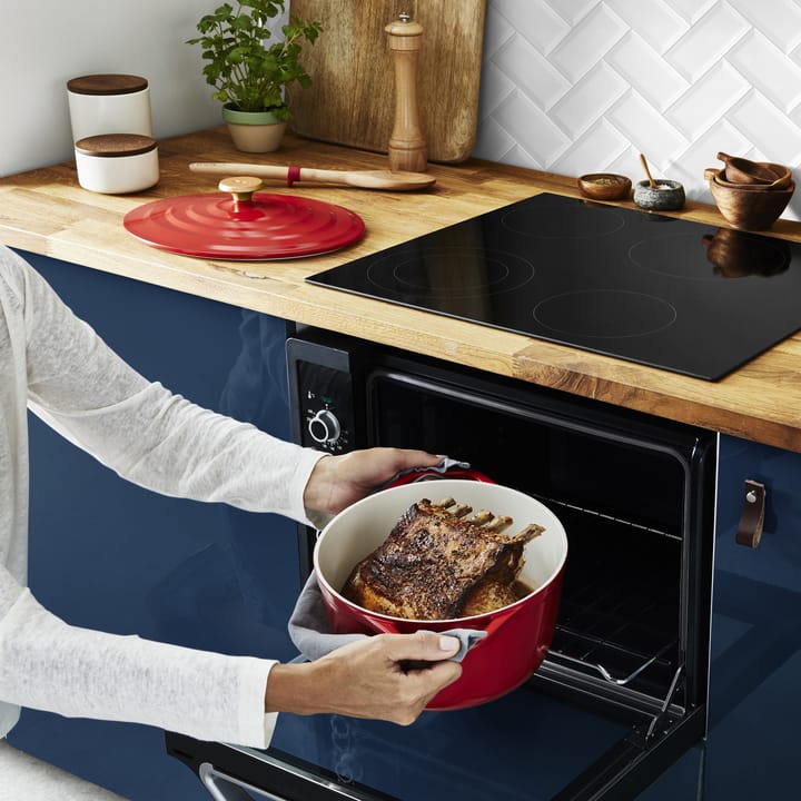 Pentola Air oval 5,7 l, Rosso Tefal