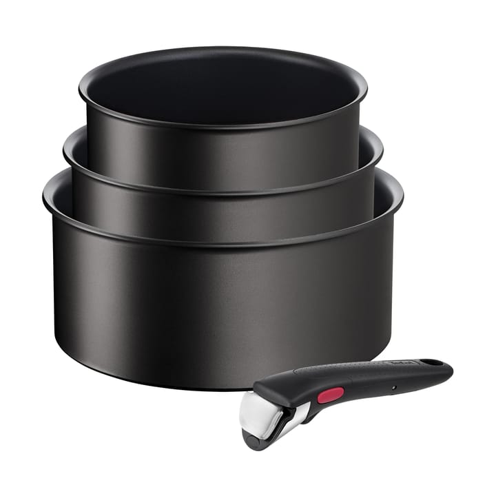 Set di pentole Ingenio Unlimited, 4 pezzi - Nero - Tefal