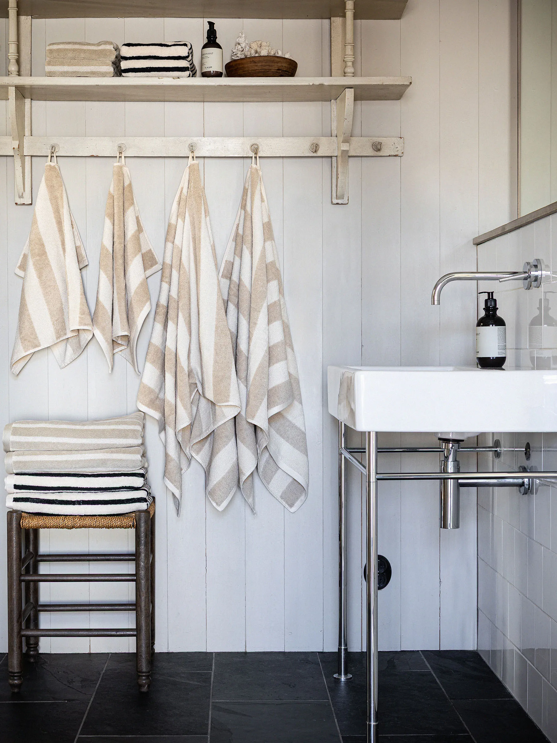 Asciugamano da bagno Cleo 70x140 cm, Beige Tell Me More