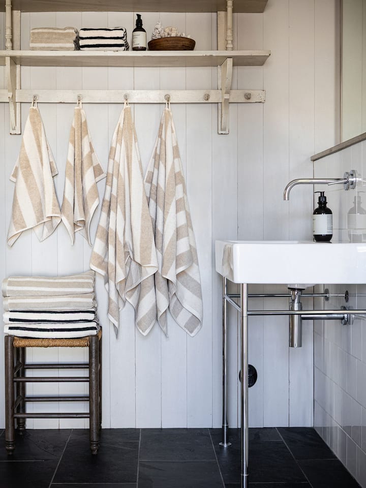 Asciugamano da bagno Cleo 70x140 cm, Beige Tell Me More