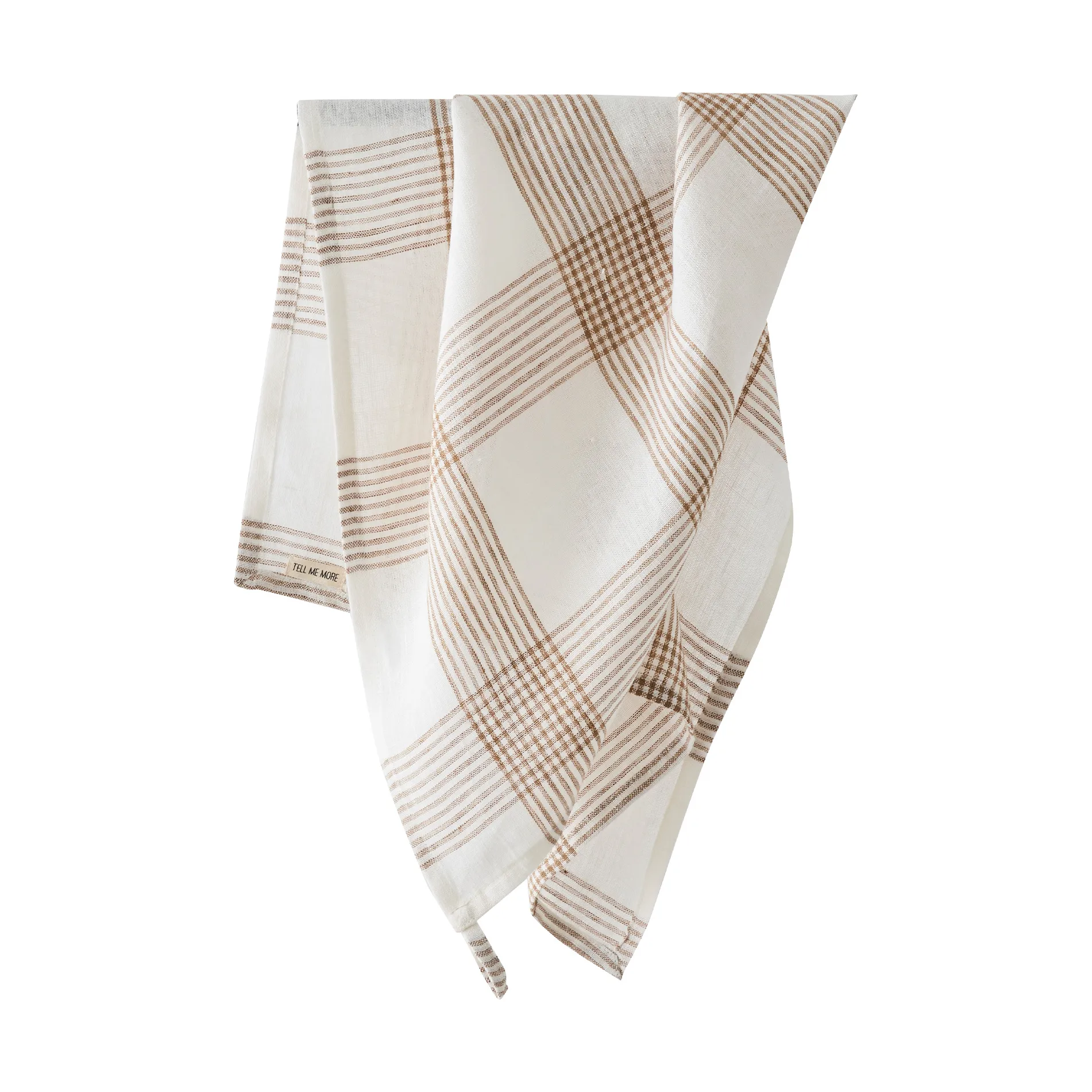 Asciugamano da cucina Odette, Marrone, 50x70 cm Tell Me More