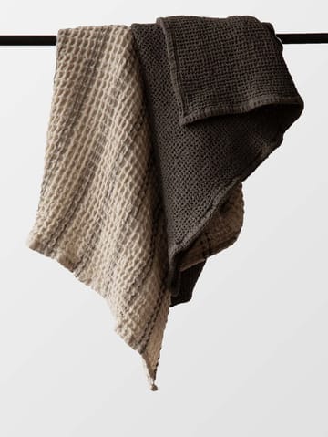 Asciugamano Nella 50x70 cm - Taupe Stripe - Tell Me More