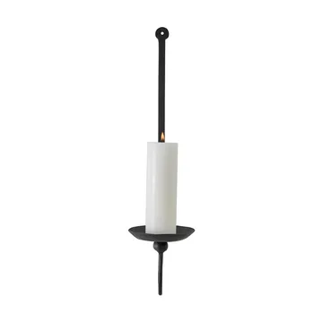 Boule applique per candele pilastro - Nero - Tell Me More