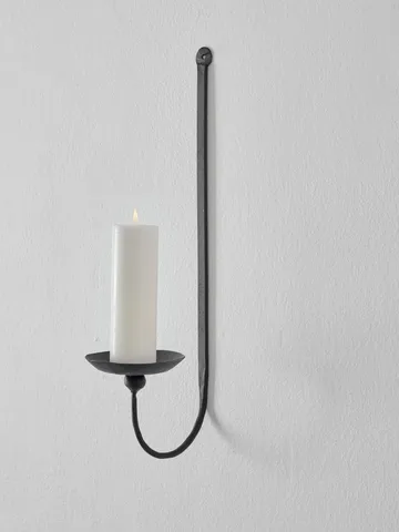 Boule applique per candele pilastro - Nero - Tell Me More