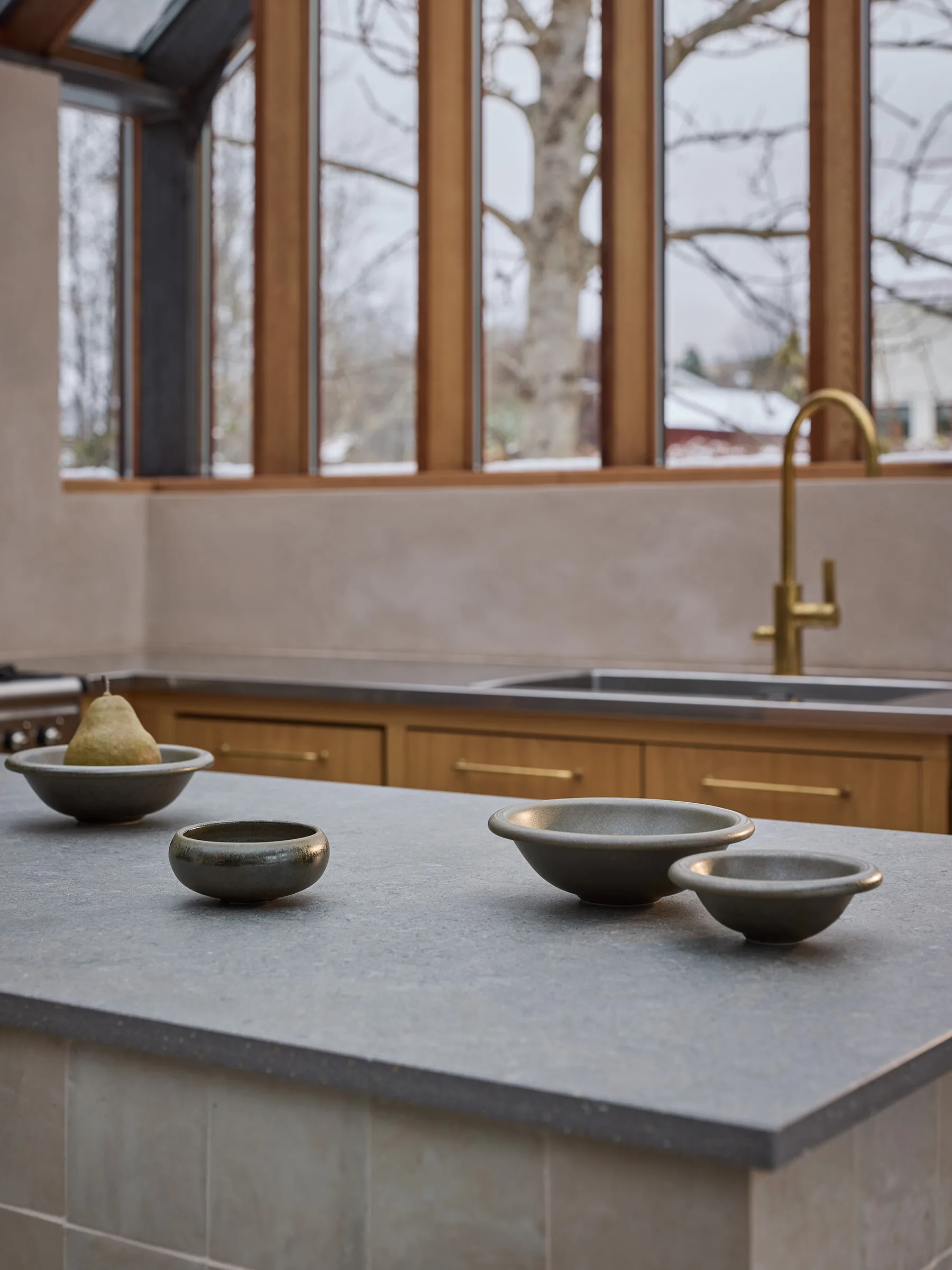 Ciotola Elba , Green brown, Ø18 cm Tell Me More