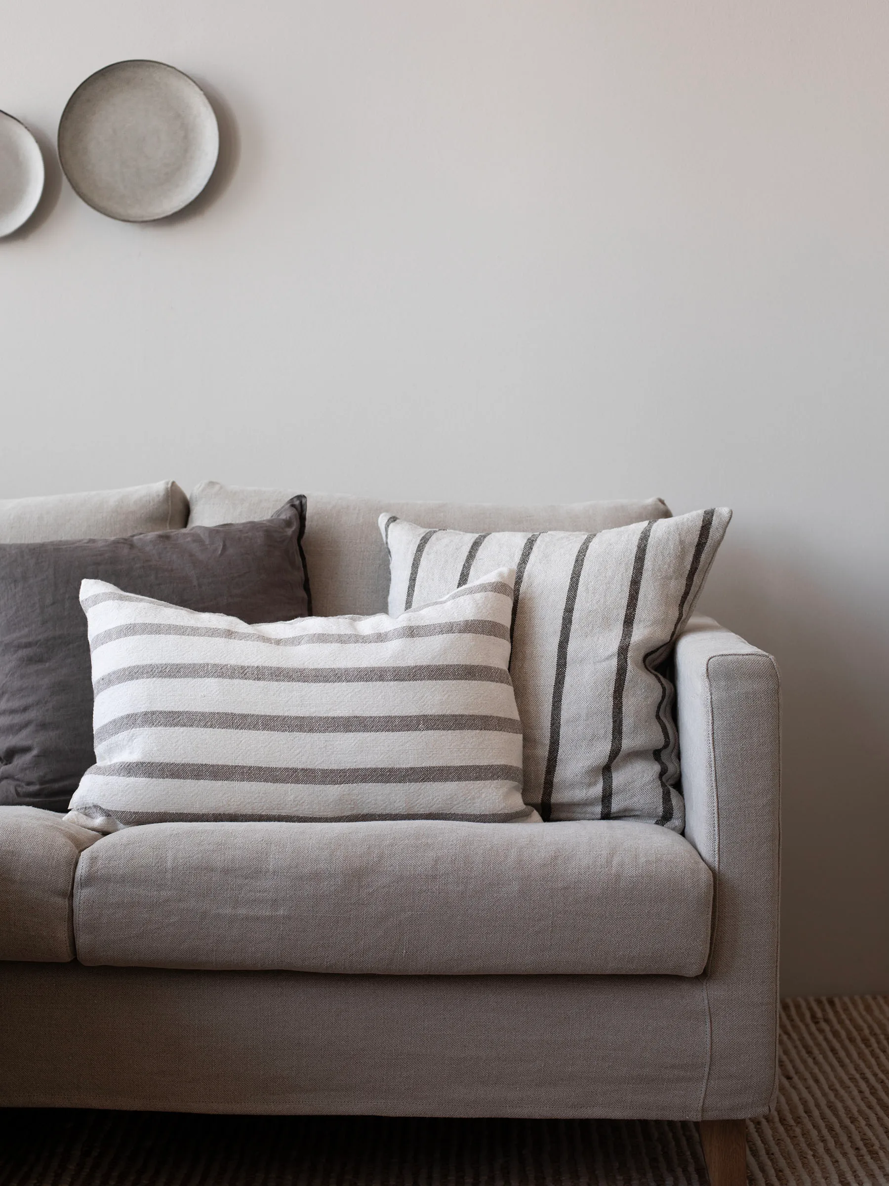 Copricuscino Gaston 40x60 cm, Naturale Tell Me More