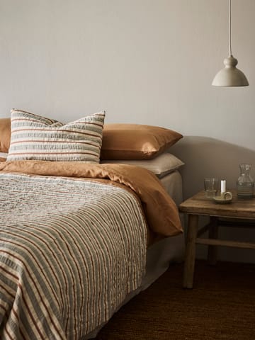 Copricuscino Malva 40x60 cm - Grigio-rosso ruggine - Tell Me More