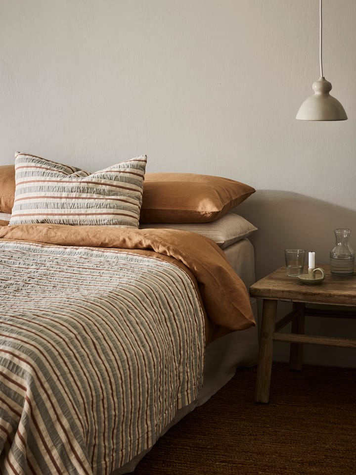 Copricuscino Malva 40x60 cm, Grigio-rosso ruggine Tell Me More