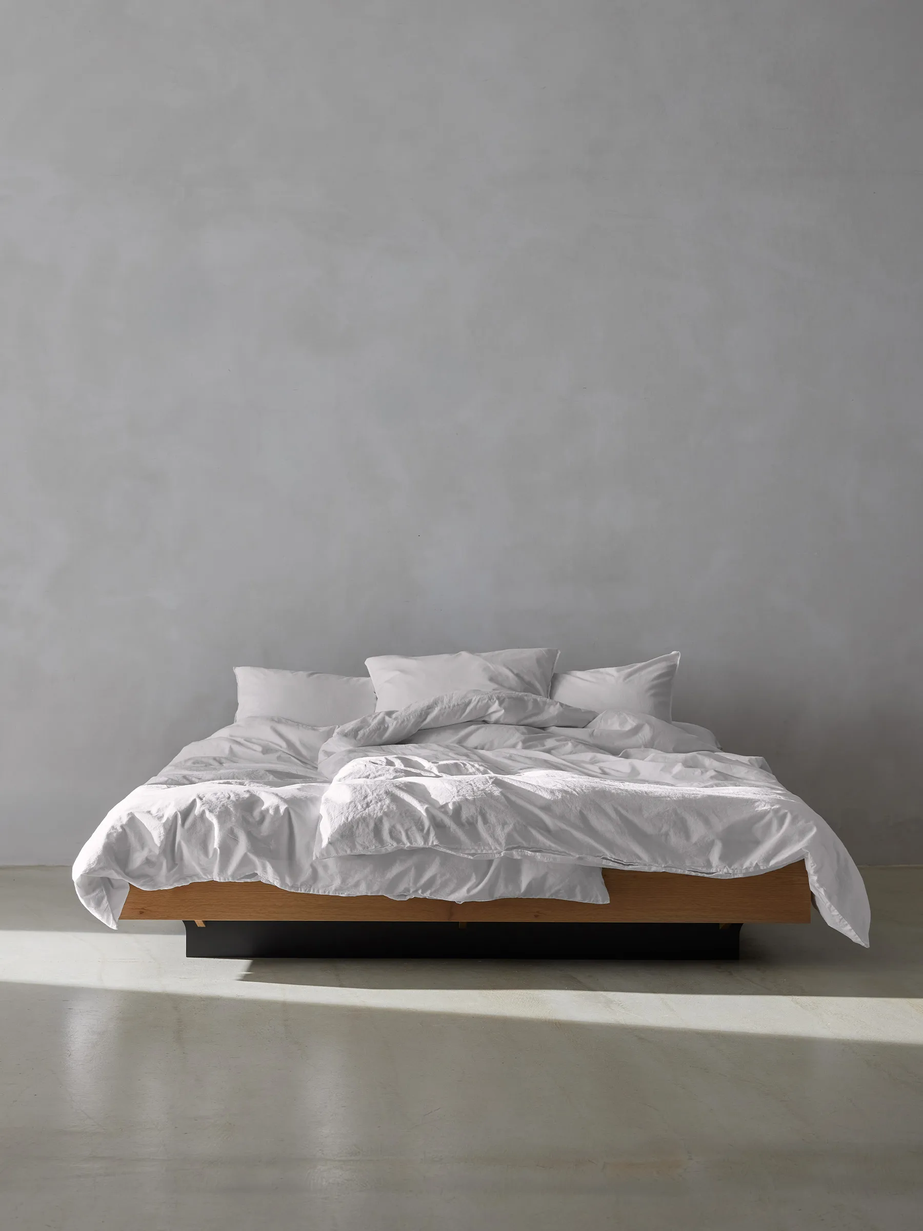 Copripiumino in cotone Tell Me More, Bianco, 220x220 cm Tell Me More