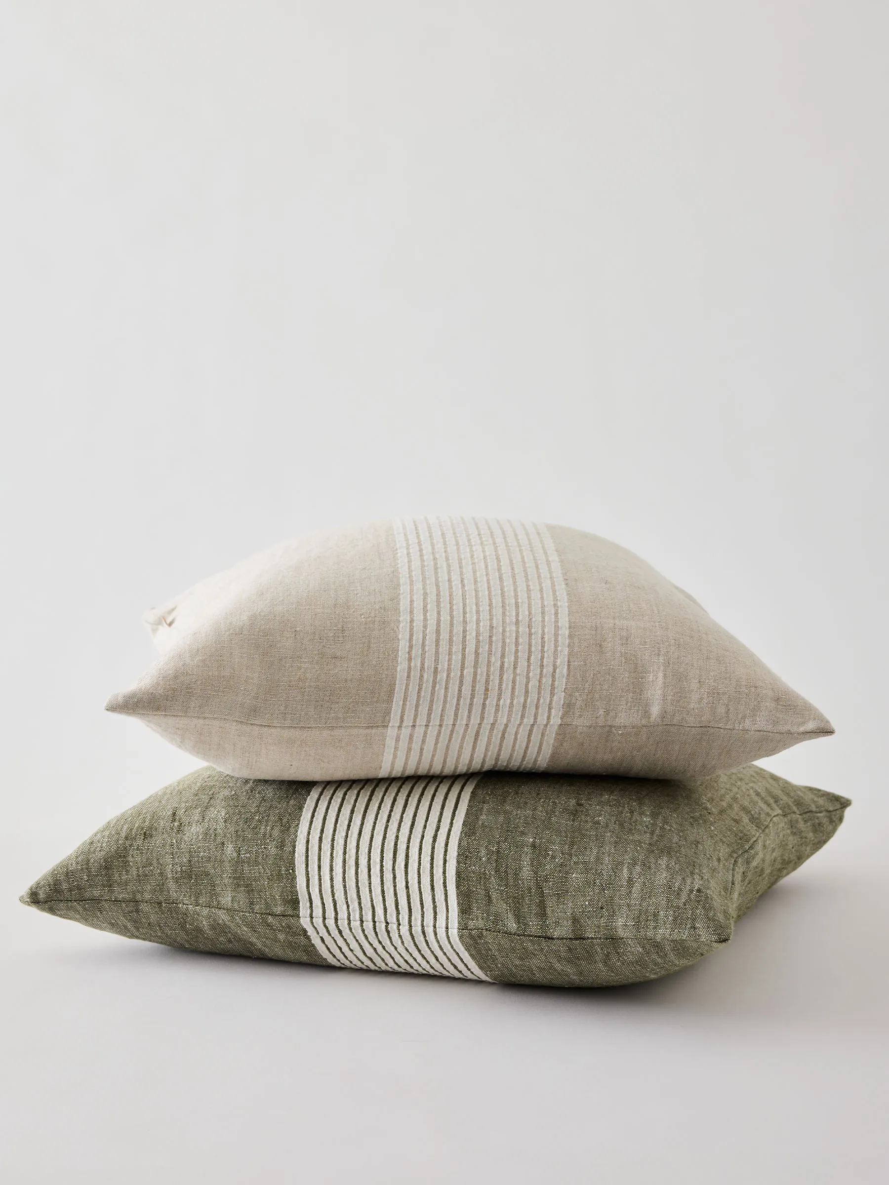 Federa per cuscino Colette, Natural stripe, 50x50 cm Tell Me More