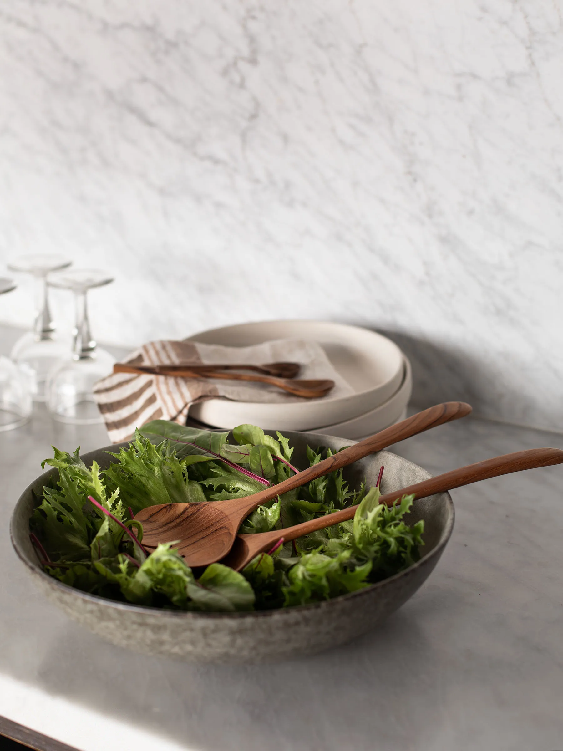 Insalatiera Bon Ø30 cm, Grès porcellanato Tell Me More