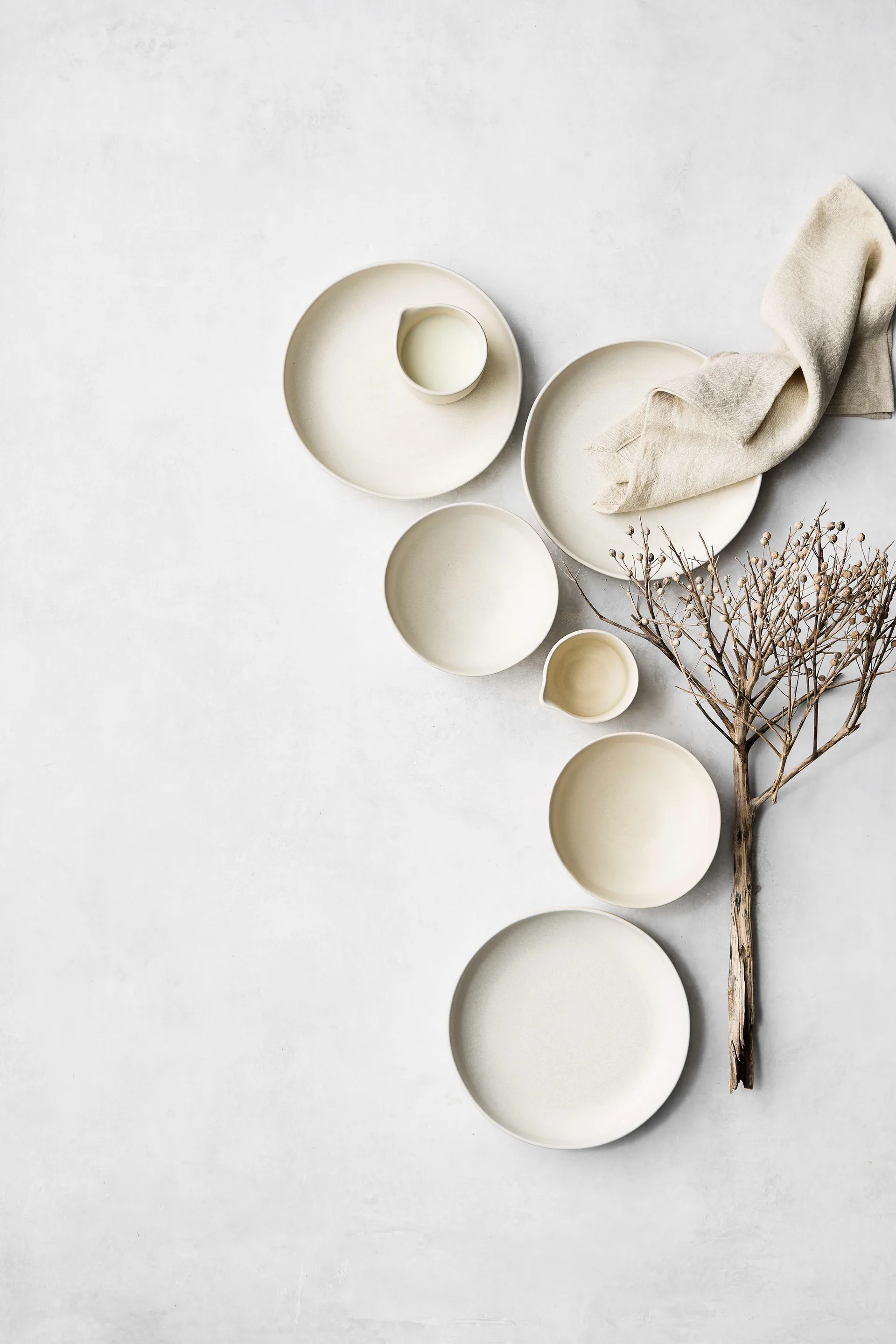 Lattiera Centro 25 cl, Color grano Tell Me More