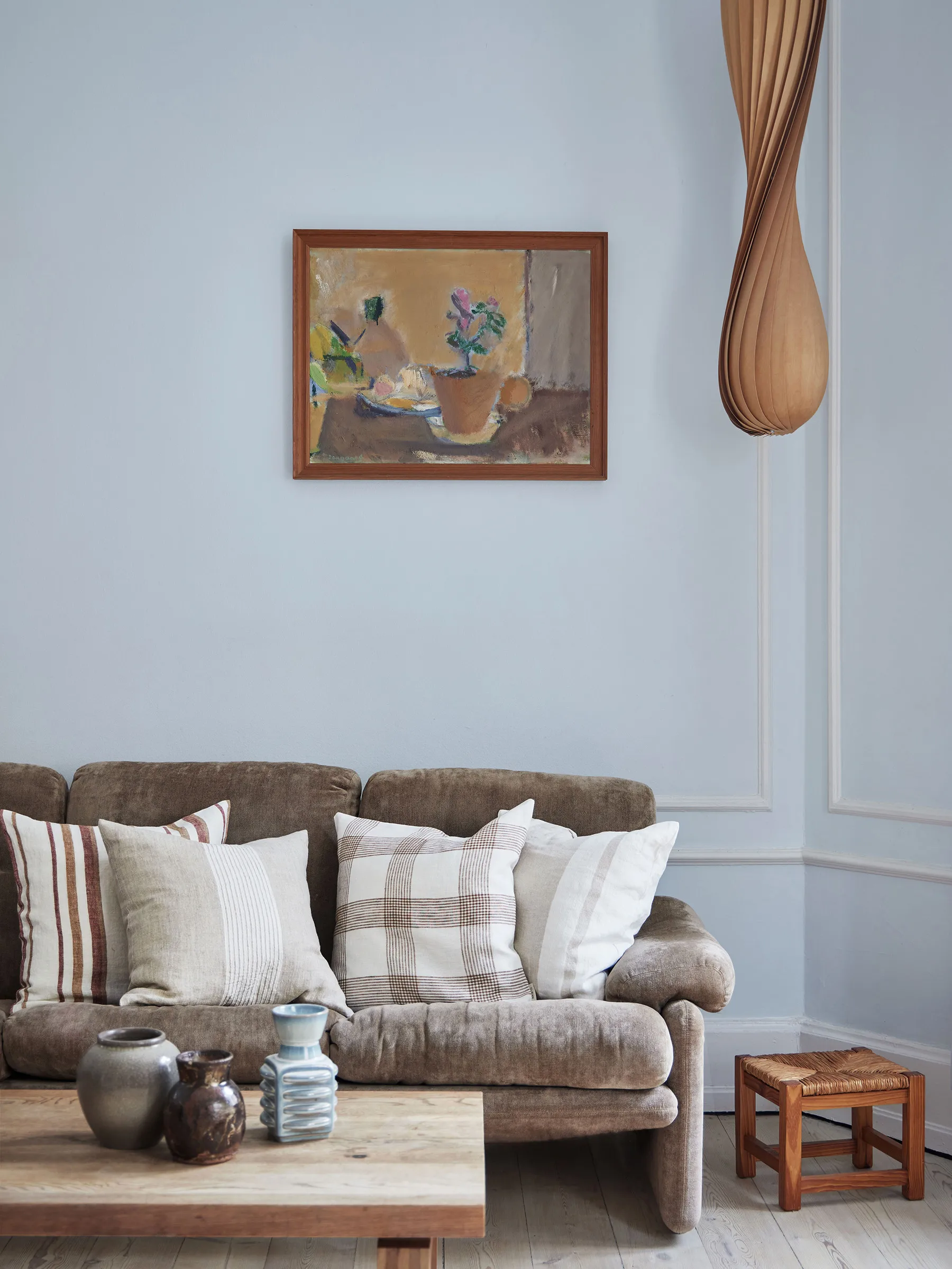 Luc federa cuscino, Terra stripe, 50x50 cm Tell Me More