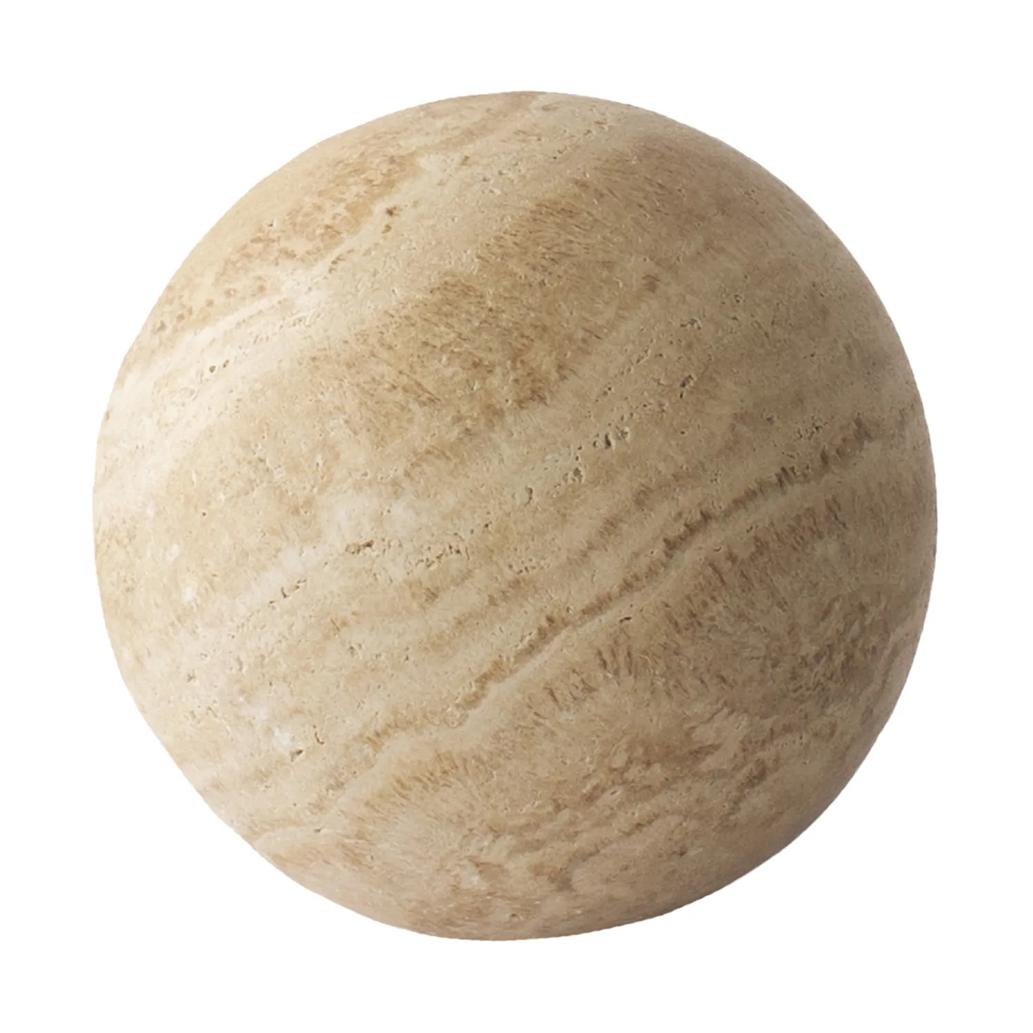 Pallina decorativa Travertine, Ø 10 cm Tell Me More