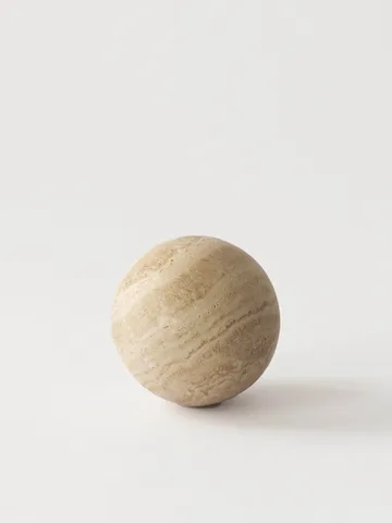 Pallina decorativa Travertine - Ø 10 cm - Tell Me More