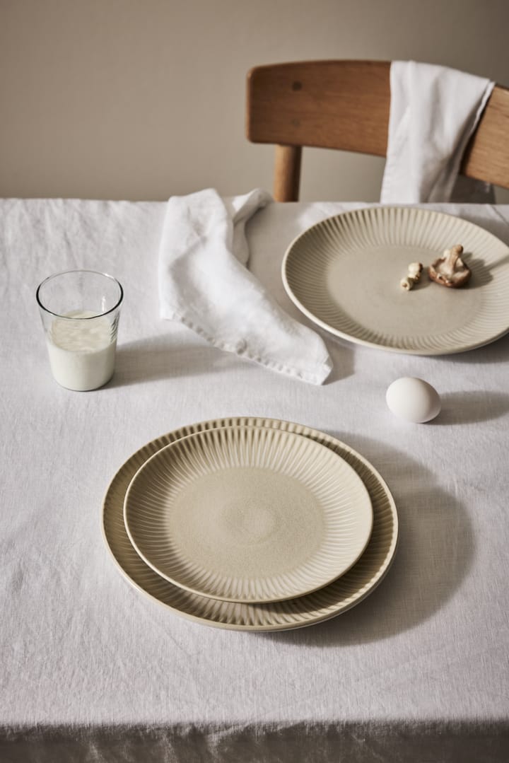 Piatto Granada Ø22 cm, Cremevit-beige Tell Me More