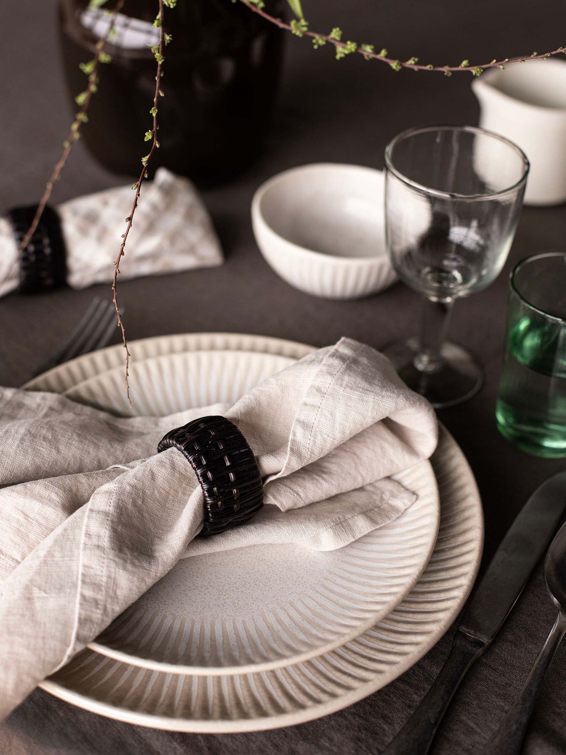 Piatto Granada Ø22 cm, Cremevit-beige Tell Me More