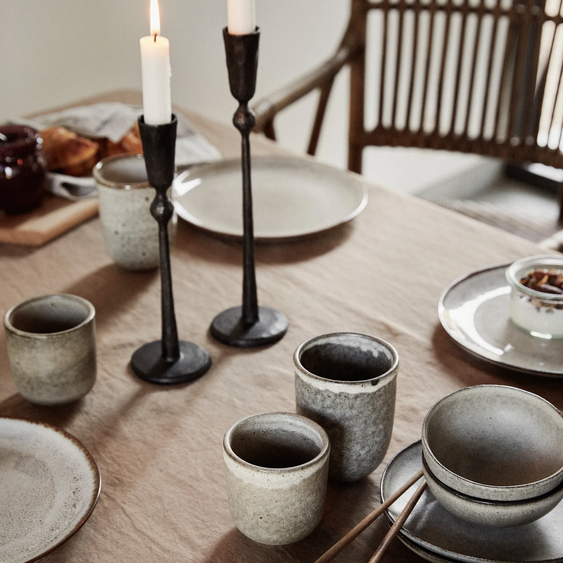 Portacandela Boule nero, Grande Tell Me More