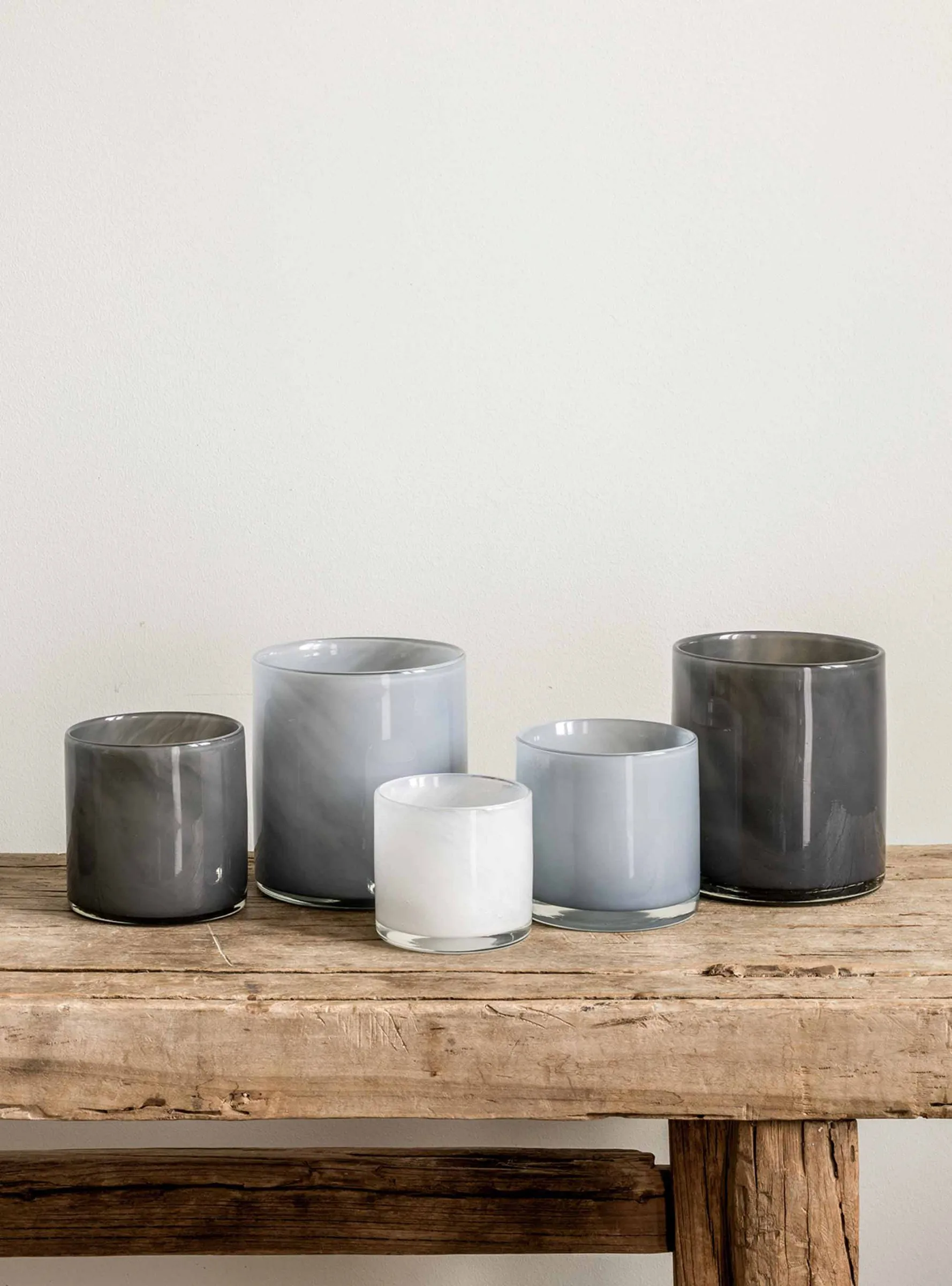 Portacandela Lyric XS, Grigio scuro Tell Me More