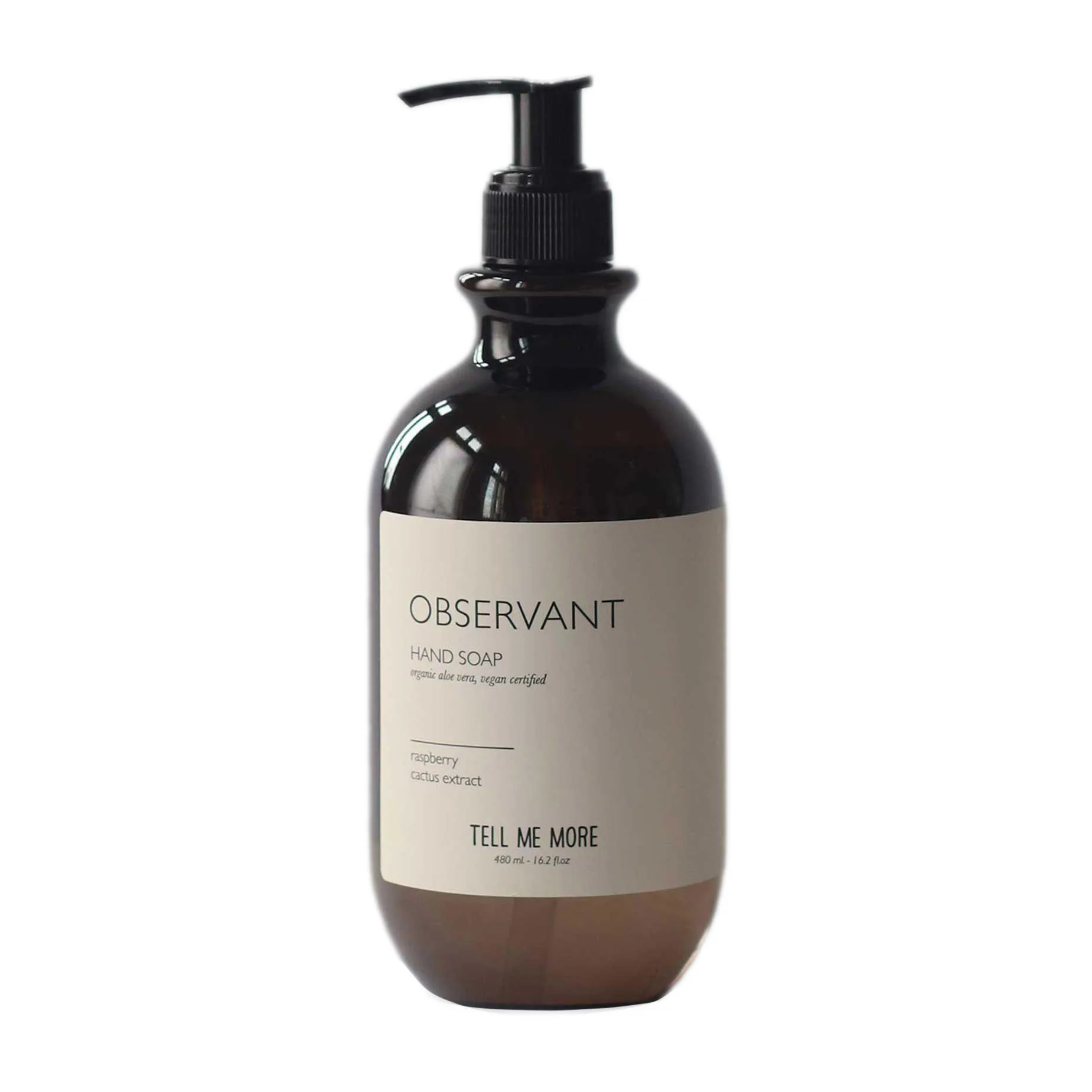 Sapone mani 480 ml, Observant Tell Me More