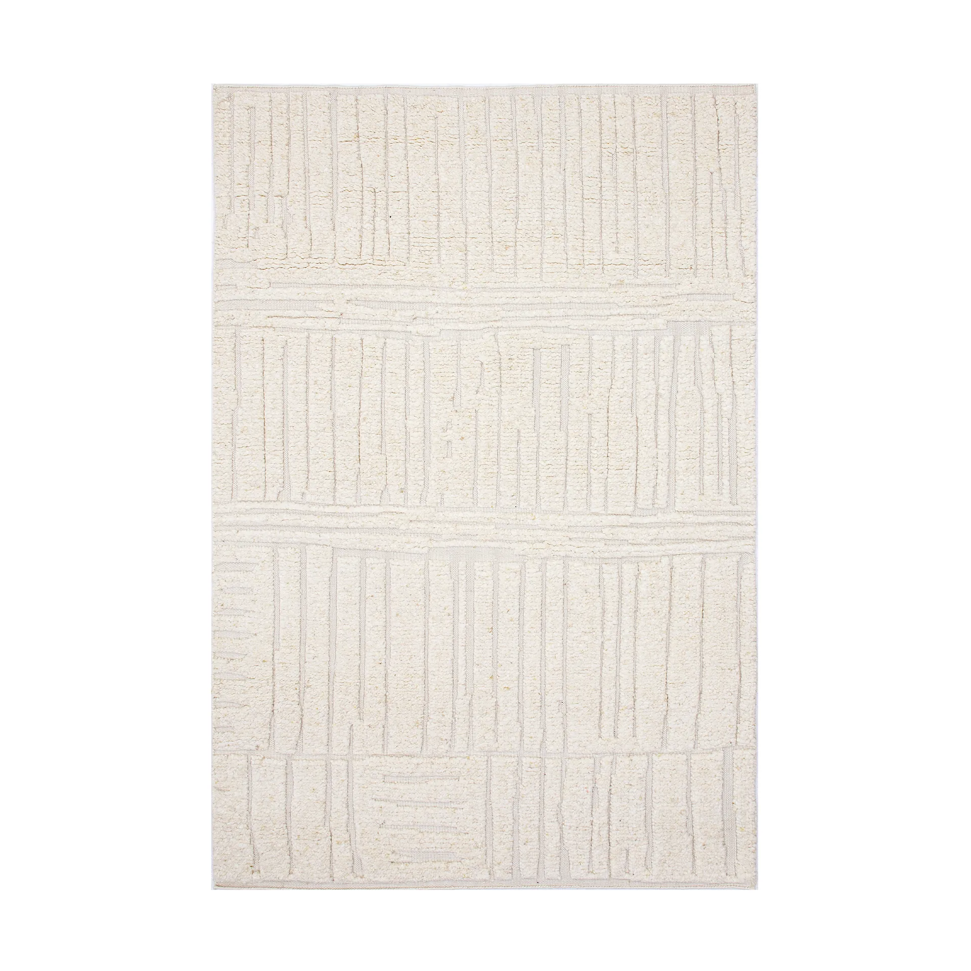 Tappeto di lana Sandnes, White, 200x300 cm Tell Me More