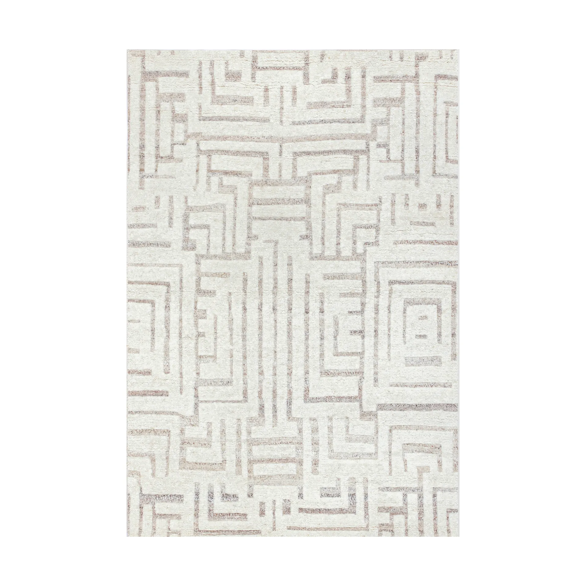 Tappeto di lana Viby, Ivory-brown, 200x300 cm Tell Me More