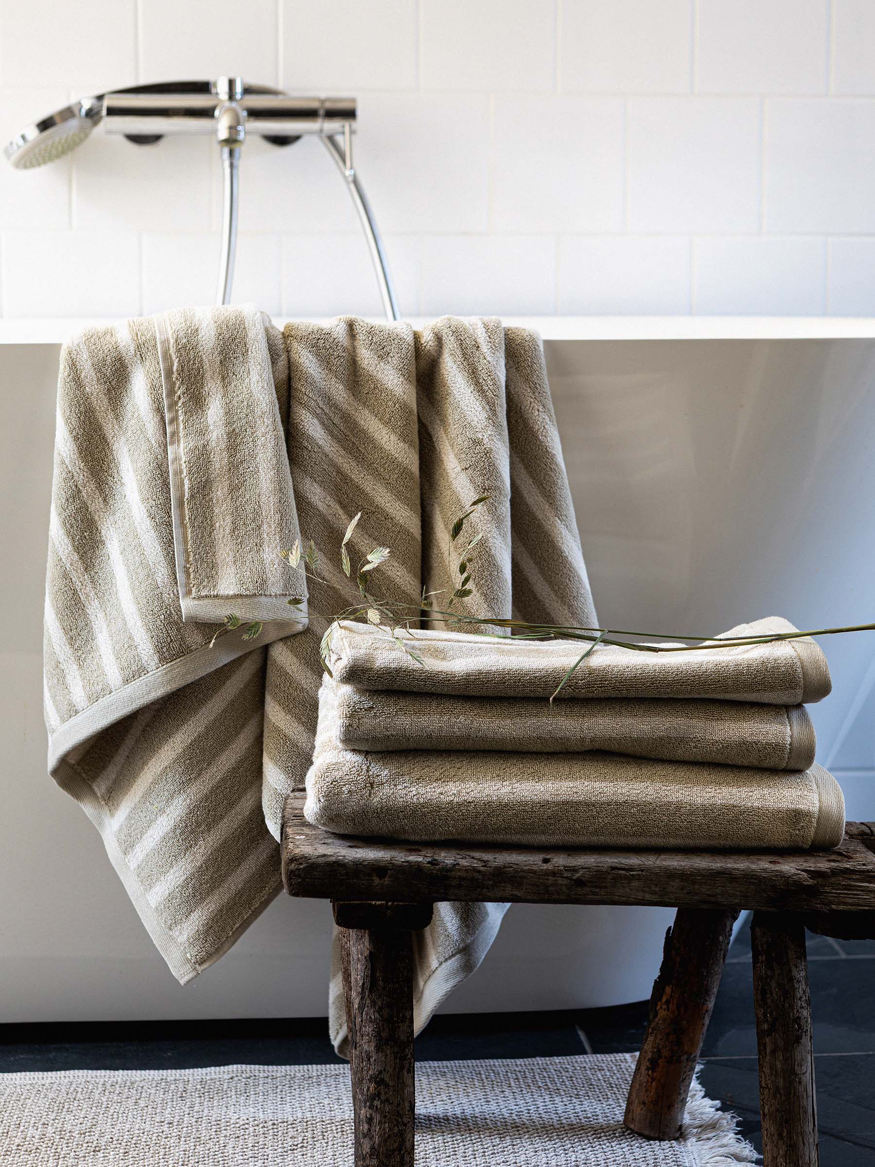 Telo da bagno Bonnie 70x140 cm, Beige Tell Me More