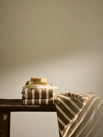 Telo da bagno Bonnie 70x140 cm - Marrone - Tell Me More