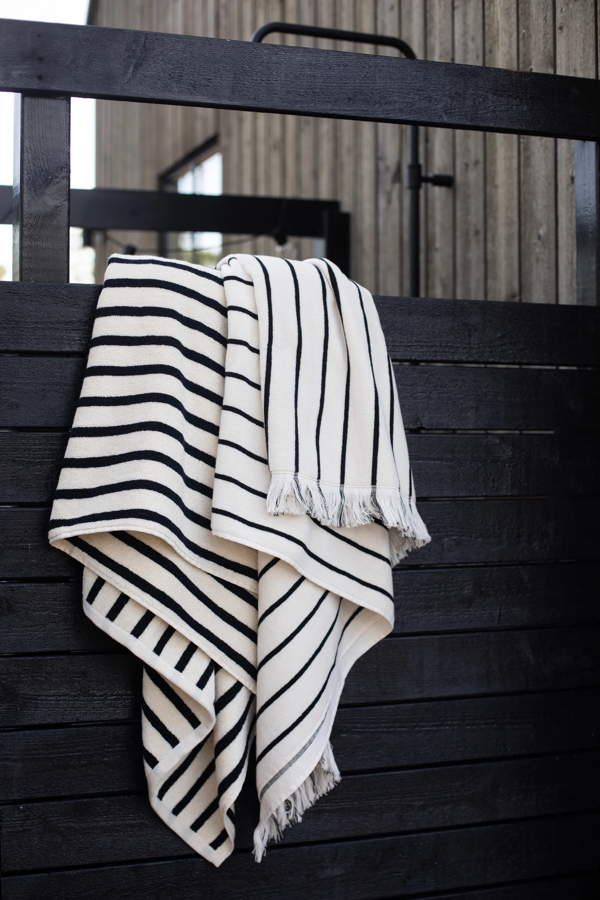 Telo da bagno Juno 100x180 cm, Nero Tell Me More