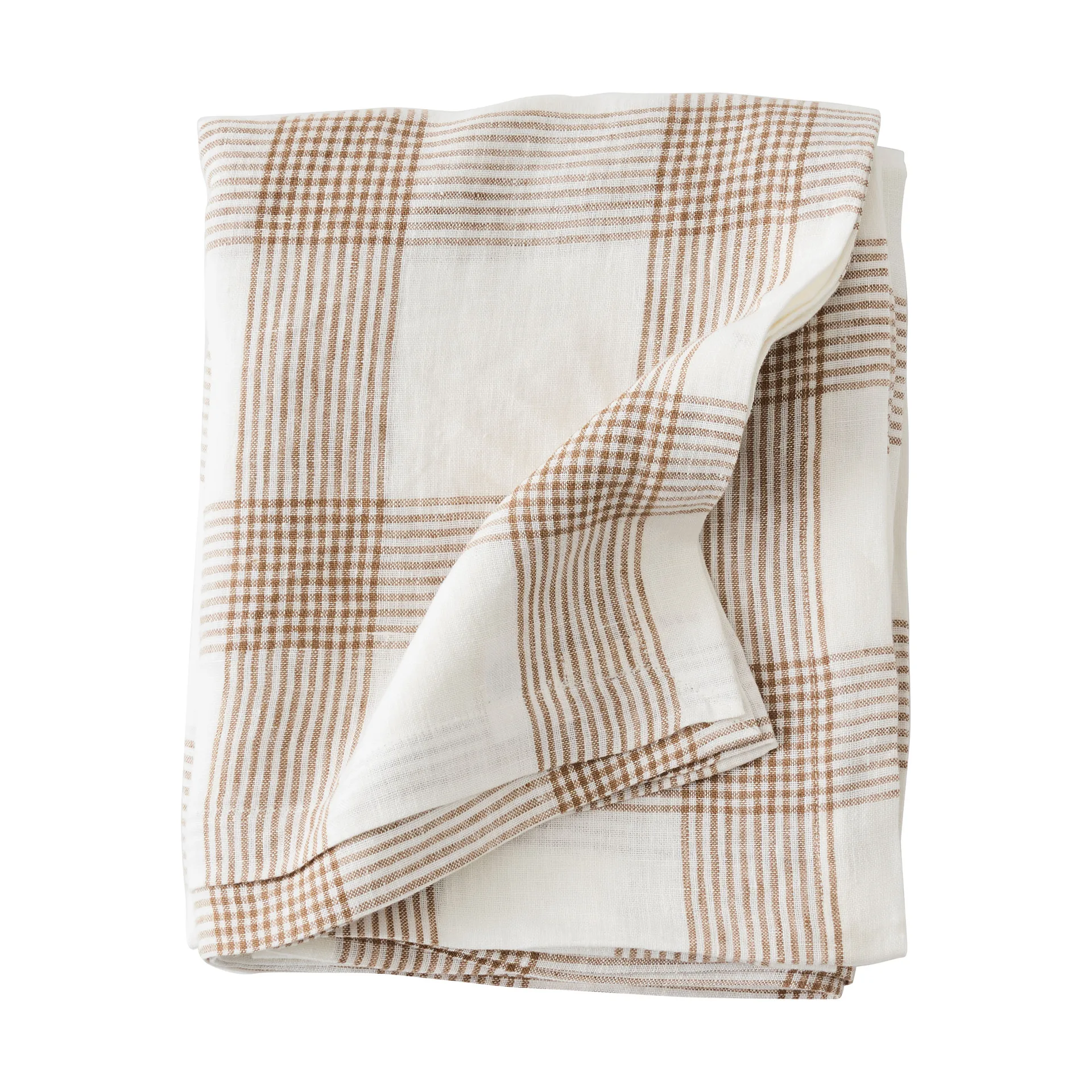 Tovaglia Odette, Marrone, 145x145 cm Tell Me More