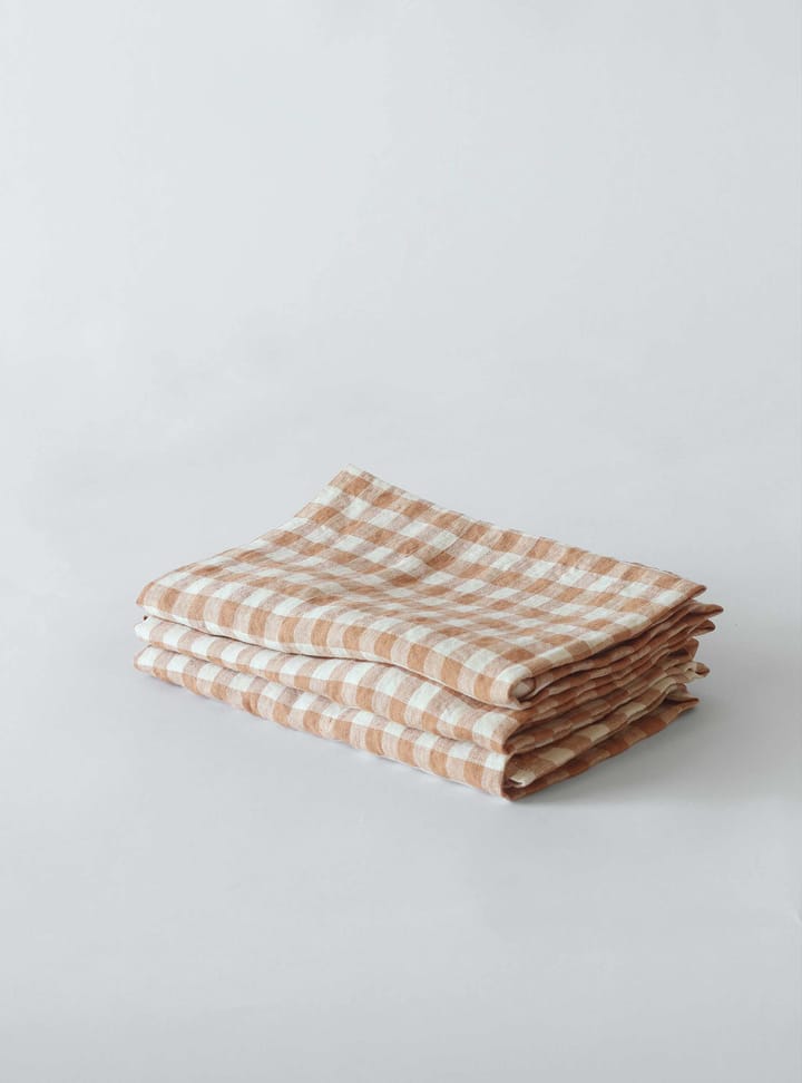 Tovaglietta a quadri Gingham 45x45 cm, Color biscotto Tell Me More