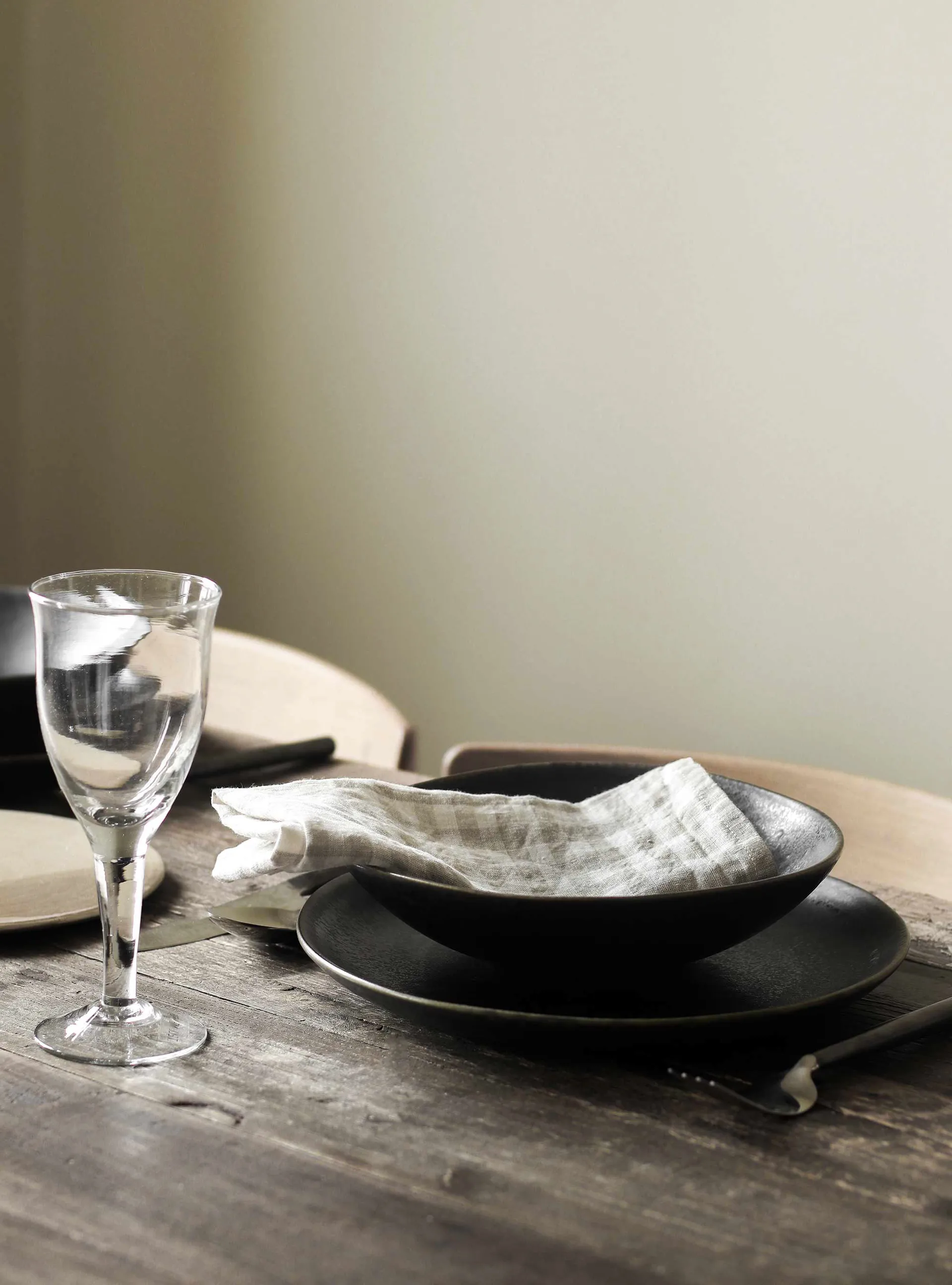 Tovaglietta a quadri Gingham 45x45 cm, Naturale Tell Me More